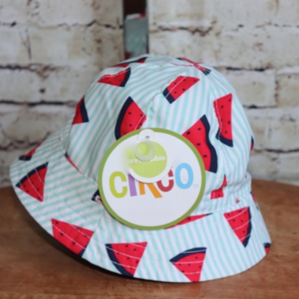 Circo Reversible Baby Girl Watermelon Sun Hat
